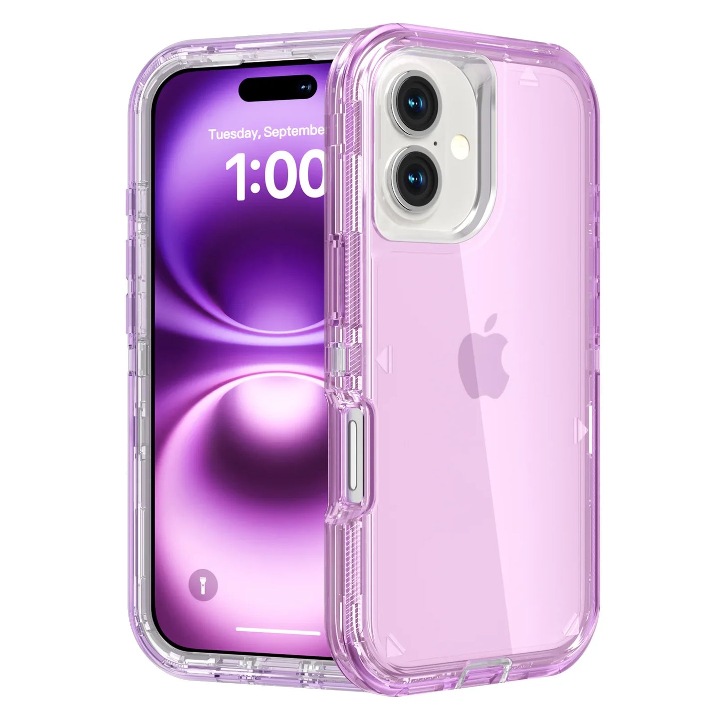 Clear Shockproof Case for iPhone 13/12/11 Pro Max Plus – Heavy Duty
