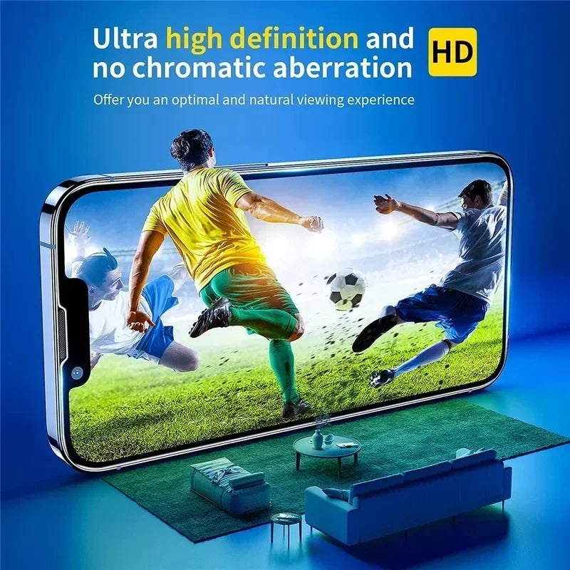 1–5PCS Tempered Glass for iPhone 16–6 | Full Screen Protective Glass Film