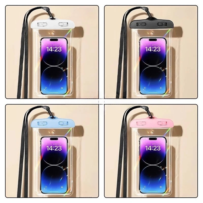 Waterproof Phone Pouch for Diving, Swimming, Beach & Water Sports