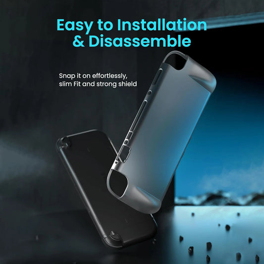 Ergonomic TPU Anti-Slip Shockproof Case for Nintendo Switch 2 Console & Joy-Con