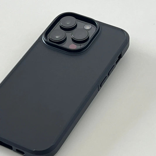 Armor Matte Shockproof Case for iPhone 16 15 14 Pro Max – Black