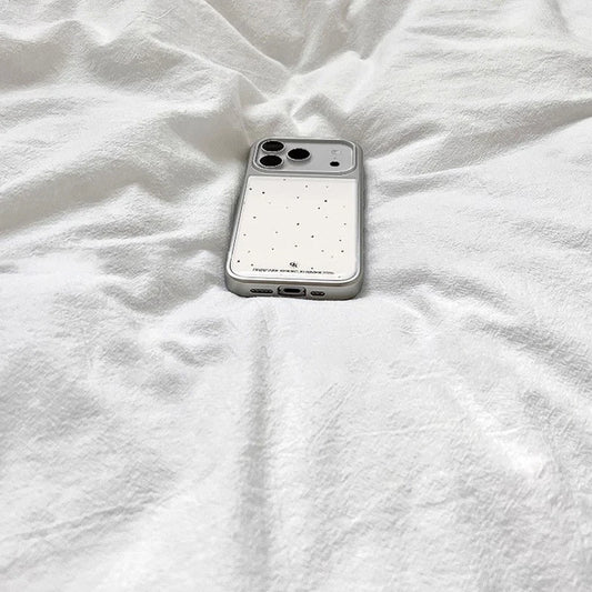 INS Y2K Ink Splatter Dots Phone Case for iPhone 17 Pro Max Air 16E 15 14 13 12