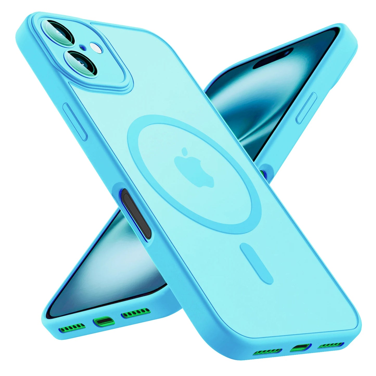 Luxury Frosted MagSafe Matte Transparent Magnetic Case for iPhone 13 12 11 Pro