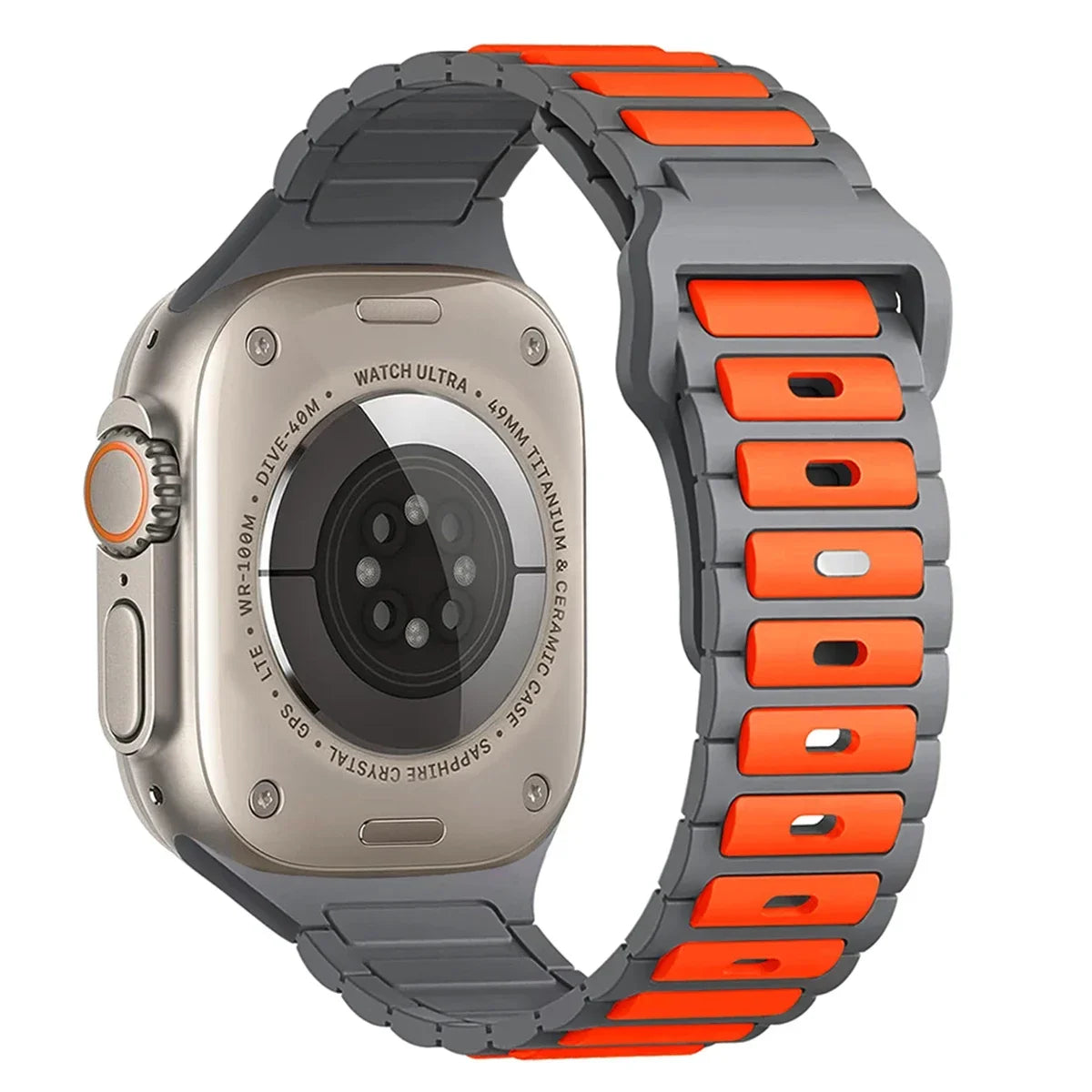 Soft Silicone Sport Band for Apple Watch 38–49mm – Ultra, Series 3–10