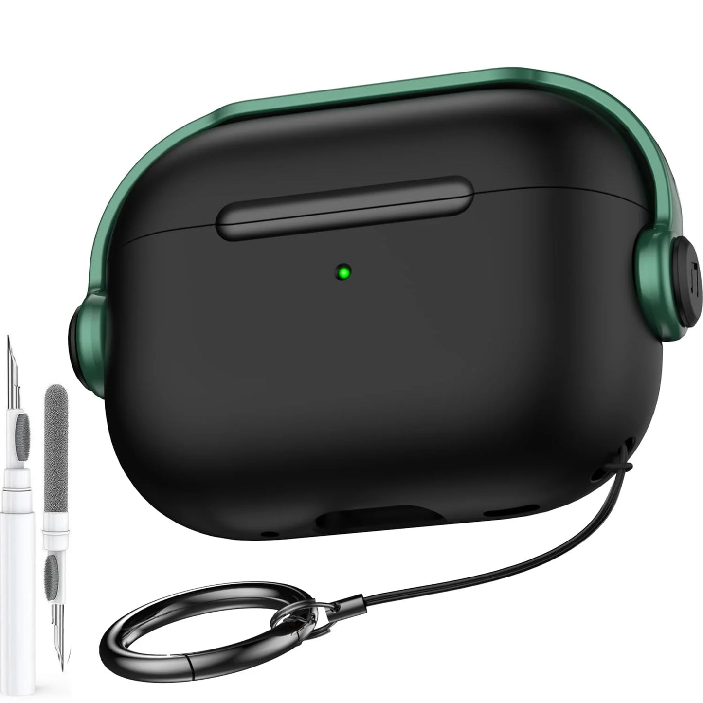 AirPods Pro 3 Case – Cute Music Design with Keychain & Cleaning Kit Included