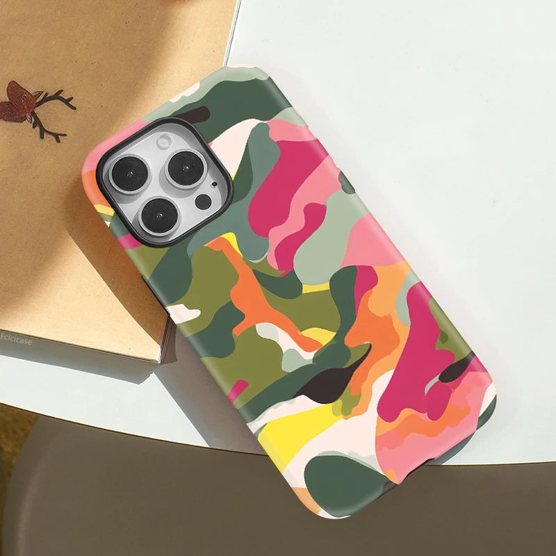 MagSafe Acrylic Case for iPhone 16–11 | Colorful Magnetic Shockproof Cover