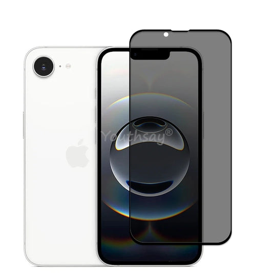 Privacy Tempered Glass Screen Protector for iPhone 16e Anti-Spy Film