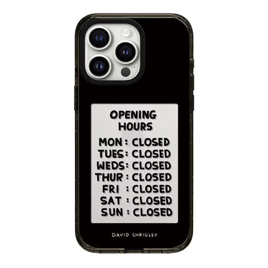 Creative Alphabet 2.0 Acrylic Black Border Magnetic Case for iPhone 17 Pro Max