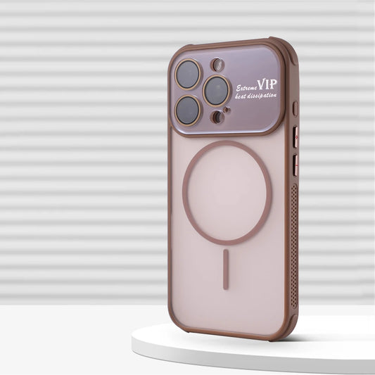 Matte Magnetic Shockproof Case – Full Lens Protection iPhone Pro Max 14/13/12