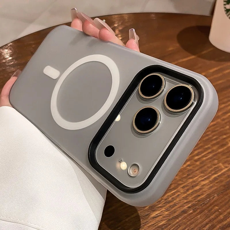 Luxury Candy Color 2 in 1 MagSafe Case for iPhone 11 14 13 12 Pro Max Plus Cover