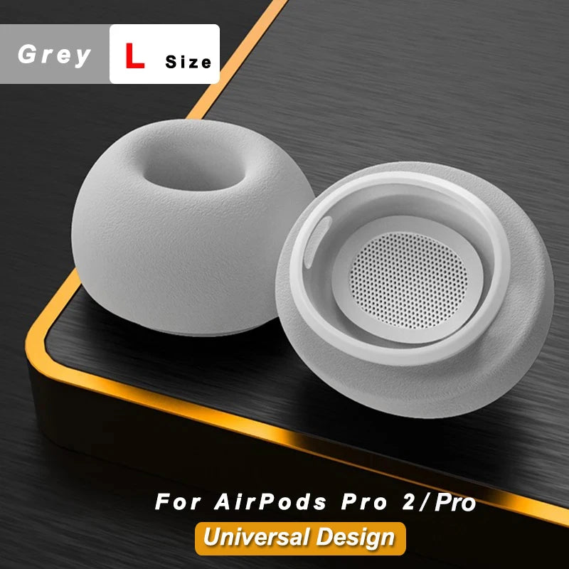 Memory Foam Ear Tips for AirPods Pro 2 – Anti-Slip Replacement Cushions