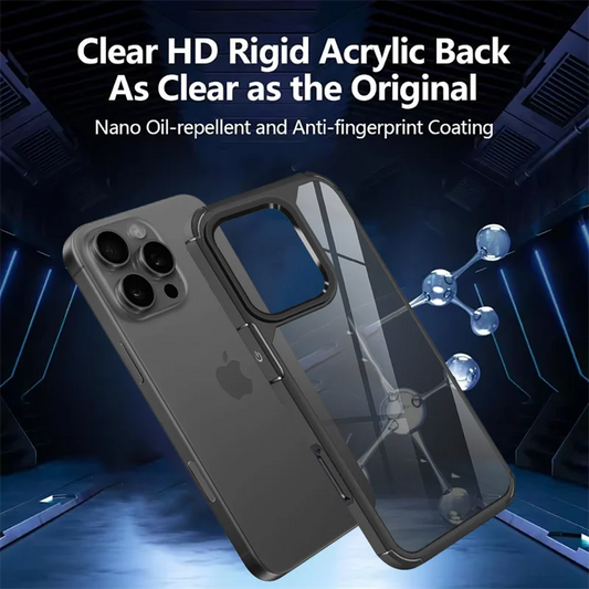 Transparent Shockproof Bumper Case for iPhone 11–16 Pro Max Series