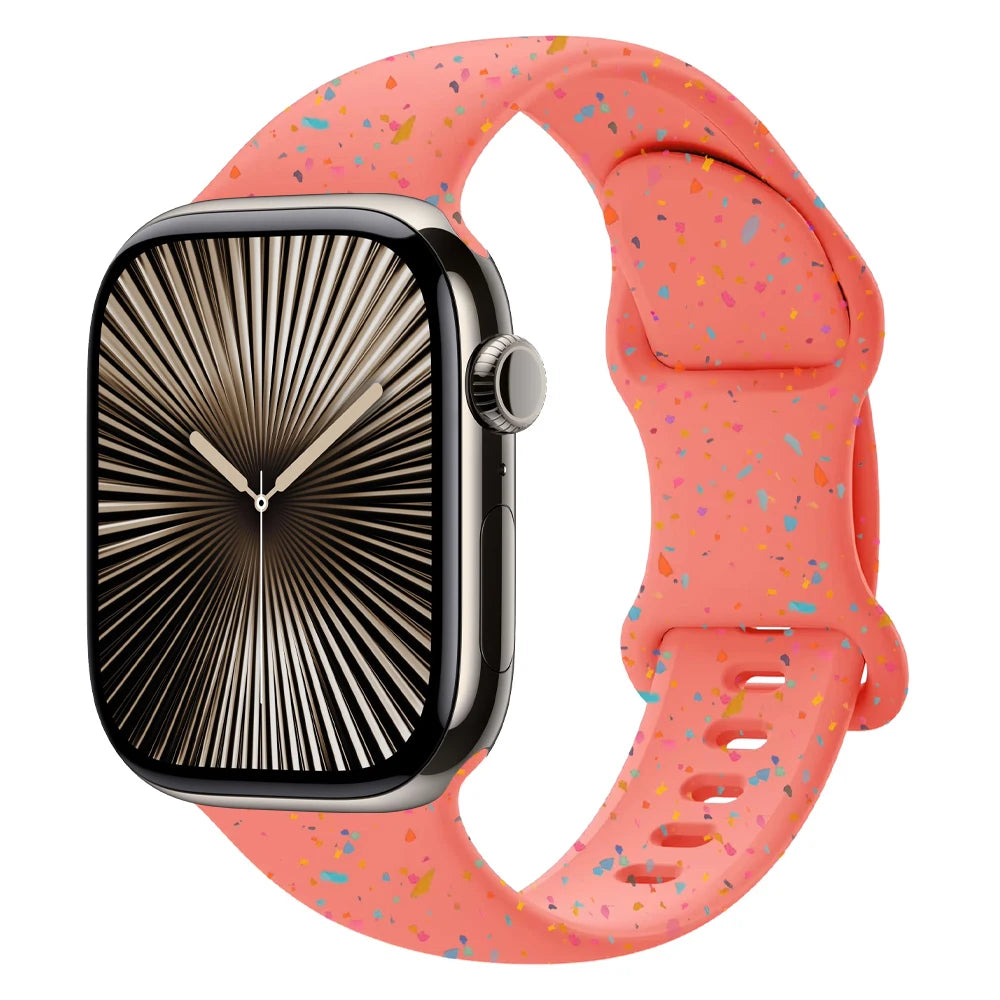 Sport Silicone Band for Apple Watch 49mm 45mm 41mm 38–46mm SE 10 9 8 7