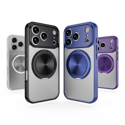 Matte Clear MagSafe Case for iPhone 17 Air 16E 16 15 14 13 12 Pro Max with 360° Stand