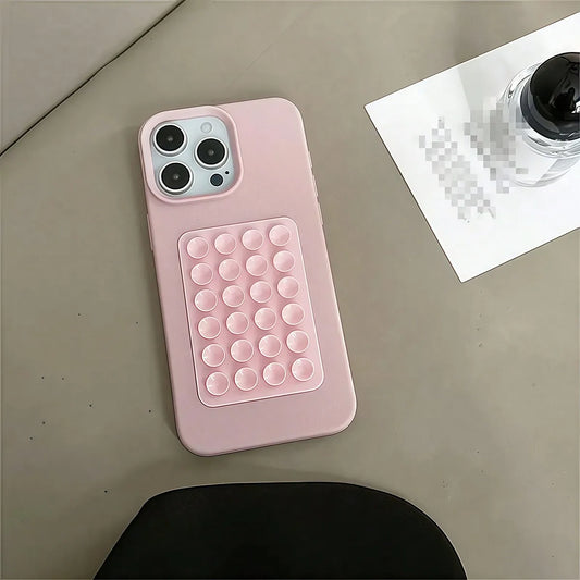 3D Suction Cup Shockproof Case for iPhone 16/15/14 Pro Max & Plus Models