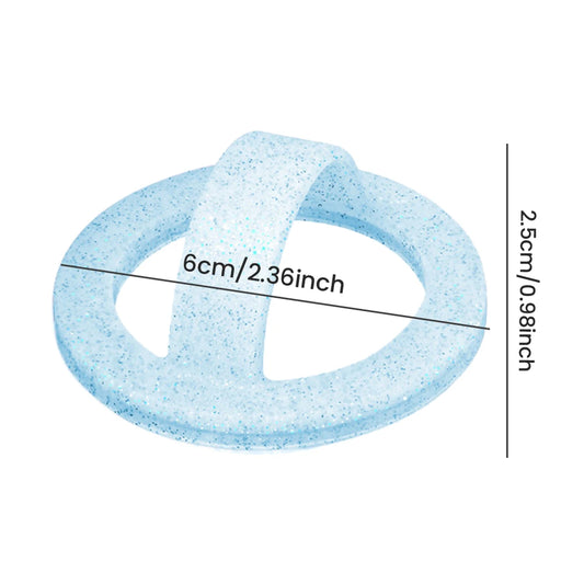 Magnetic Phone Holder Stand with Finger Ring for iPhone 14–12 Pro/Max Back Sticker Pad