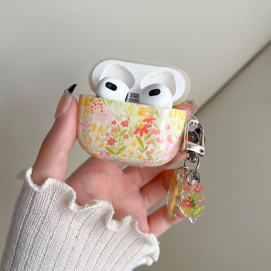 Glamorous Floral TPU Case for AirPods 1/2/3, Pro & Pro 2