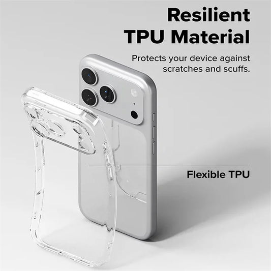 Ultra Thin Clear TPU Case for iPhone 17/16/15/14/13/12 Pro Max Cover