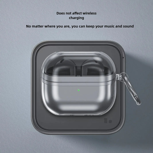 Transparent Shockproof Case for Samsung Galaxy Buds 3 & Buds 3 Pro