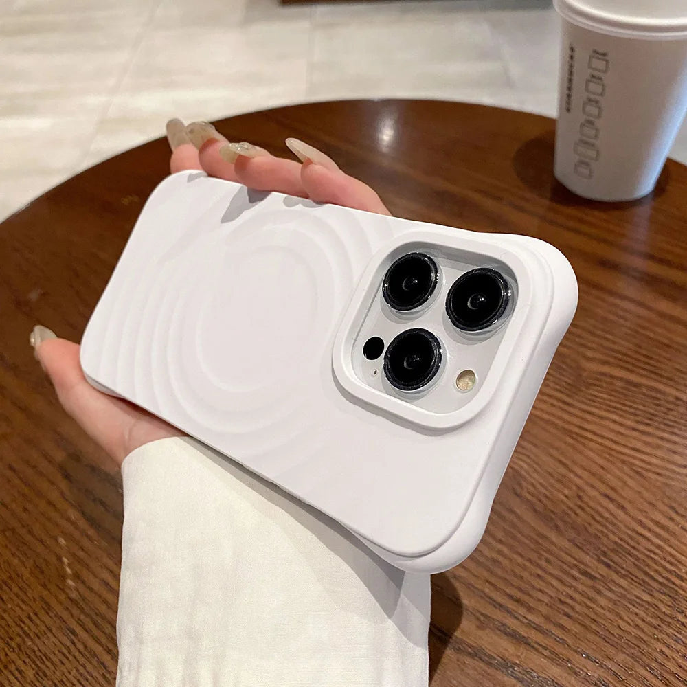 MagSafe Magnetic Wireless Charging Silicone Case for iPhone 16 15 14 13 12 11