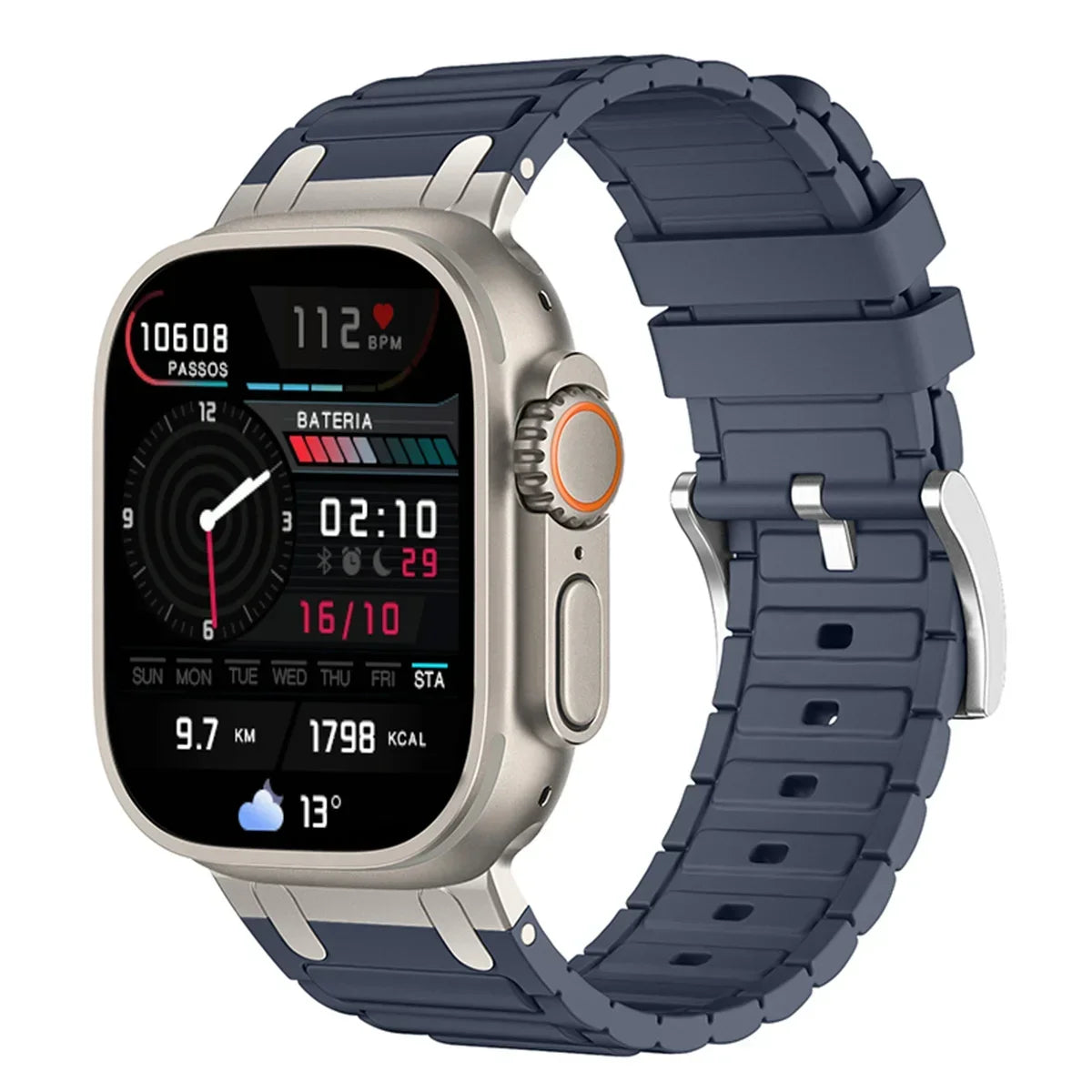 Silicone Strap for Apple Watch Ultra 3/2 49mm Series 11–1 SE Sport Band