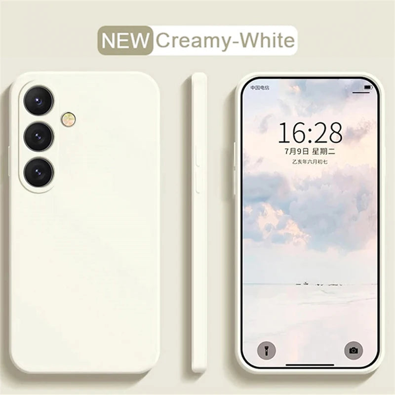 Soft Liquid Silicone Case for Samsung Galaxy S23 Ultra & Plus S23Ultra Models