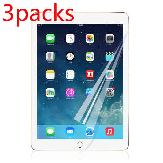 3PCS Soft Hydrogel Screen Protector for iPad 10/11/Mini 6/Air 5/10.2