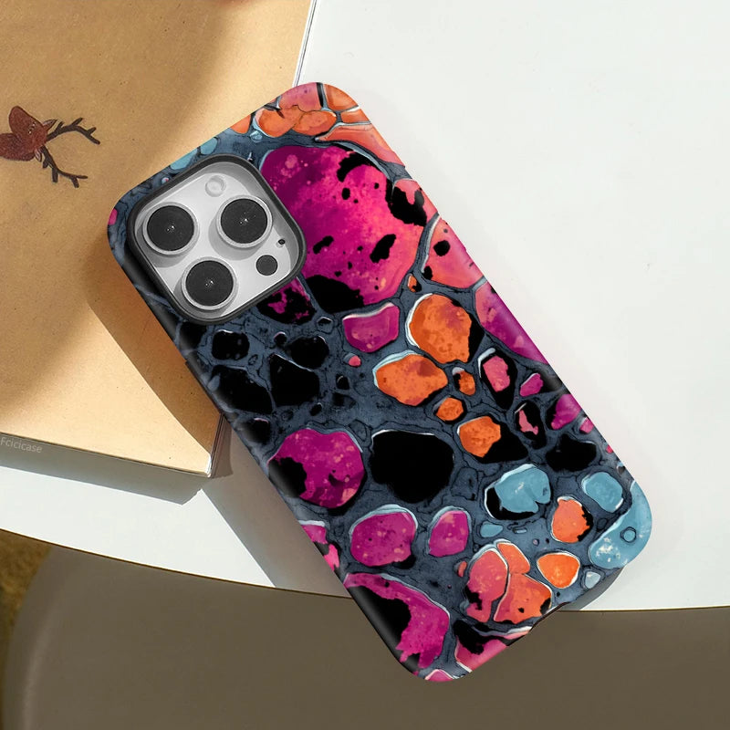 MagSafe Stones Case for iPhone 16–11 Pro Max | Magnetic Shockproof Cover