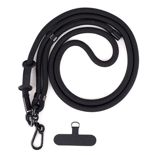 150CM Adjustable Phone Lanyard Strap, Detachable Universal Crossbody Neck Cord with Clip