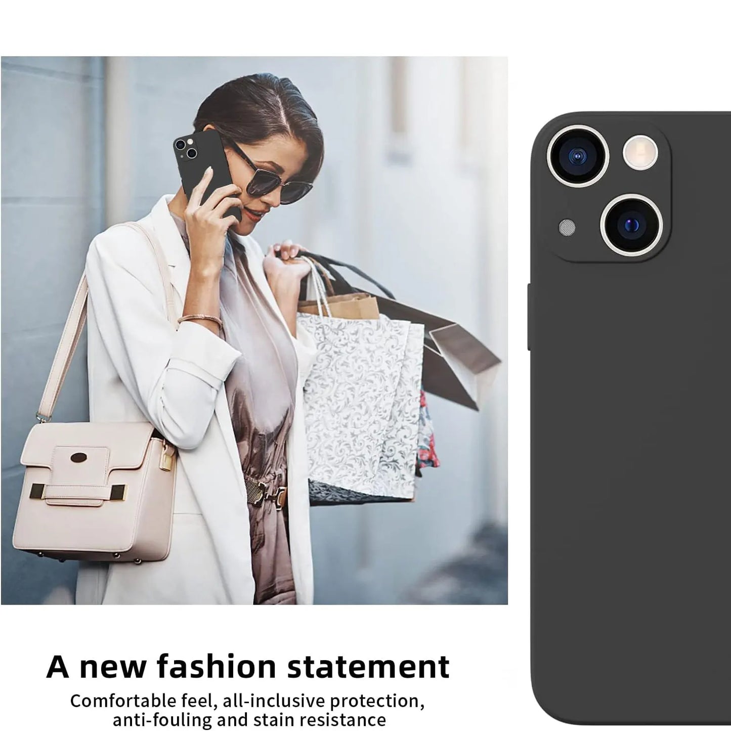 Black Shockproof Case for iPhone 11–16 Pro Max/Plus – Camera Protection