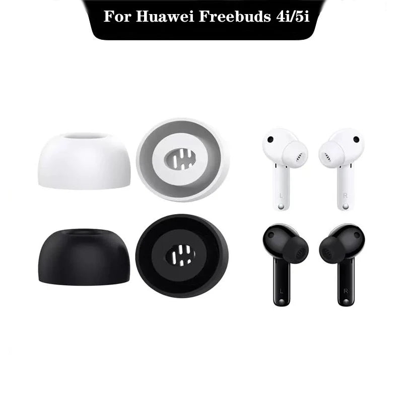 Silicone Eartips Covers for Huawei FreeBuds 4i/5i – Ear Pads & Caps