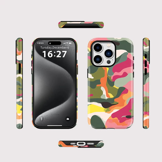 MagSafe Acrylic Case for iPhone 16–11 | Colorful Magnetic Shockproof Cover