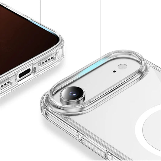 Luxury Clear MagSafe Shockproof Case For iPhone 17 Pro Max/17 Air Magnetic Cover