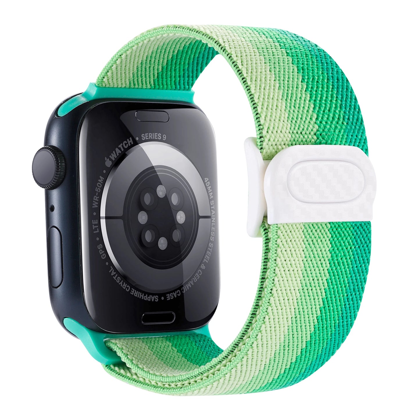 Elastic Nylon Strap for Apple Watch Ultra 3/2 & Series 11–8 SE Band