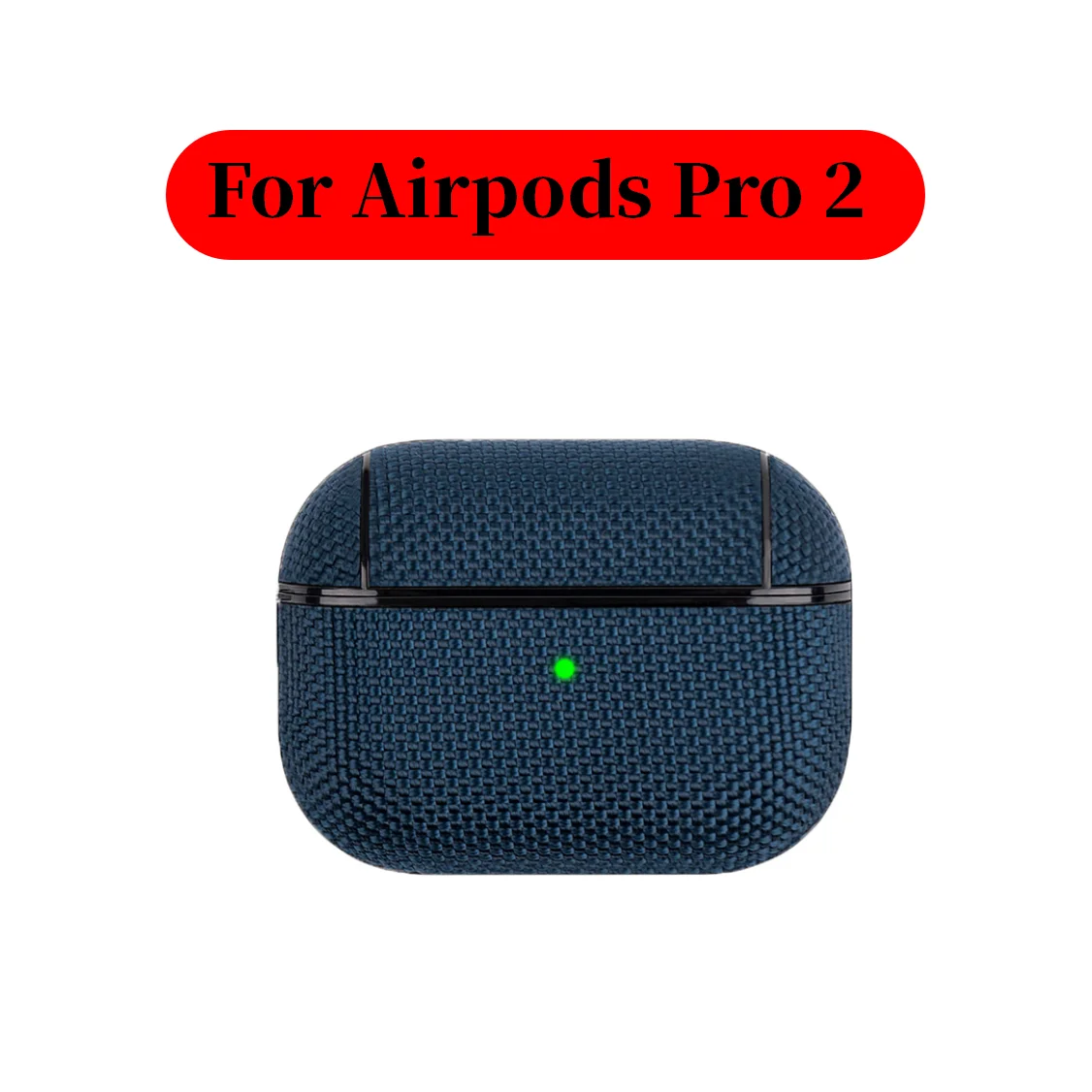 Textile Cloth Case for AirPods Pro 2 3 2 1 Anti-Fingerprint Protective Cover