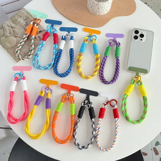 Twist Rope Phone Lanyard | Fashion Wrist Strap Anti-Loss Hanging Pendant