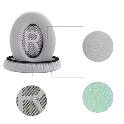 Replacement Ear Pads for Bose QC35 & QC35 II | Soft Foam Earmuff Cushions