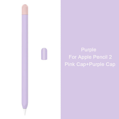 Silicone Stylus Cover for Apple Pencil 1 & 2 – Colorful Anti-Slip Case