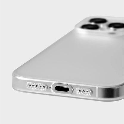 0.7mm Ultra Thin Frosted Matte Hard PC Case for iPhone 17 16 15 14 13 12 Plus