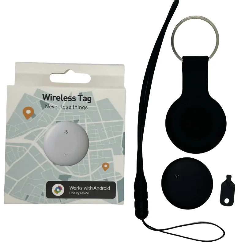 Mini Bluetooth Tracker for Android – Key, Bag, & Item Finder with Google Support