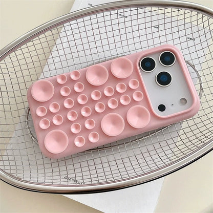 Korean Candy Color Stand Case for iPhone 17 Air 16 15 14 13 Pro Max Silicone