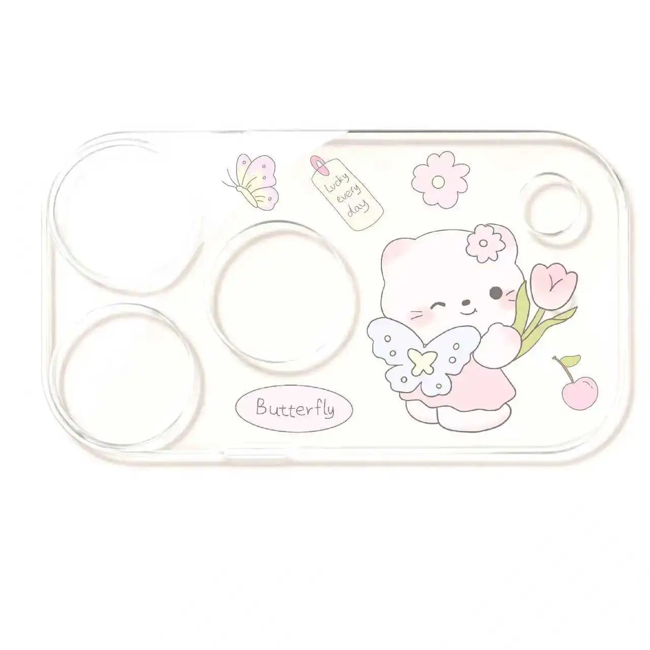 Cute Cartoon Animal Lens Cover for iPhone 17 Pro & 17 Pro Max
