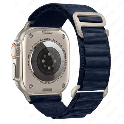 Alpine Loop Nylon Strap for Apple Watch Ultra 2 & Series 10-4, 40-49mm Adjustable Band