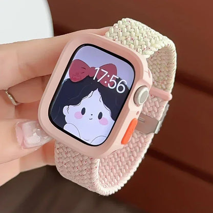 Candy Silicone Case + Strap for Apple Watch Ultra 2 & Series 10–5 SE