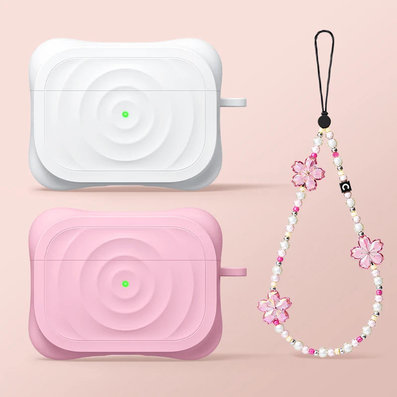 Soft Silicone Case for AirPods 1/2/3/Pro/Pro 2/4 – Solid Color Cover