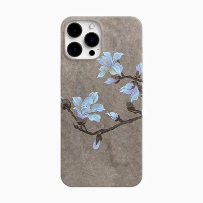 Elegant Ink Painting Case for iPhone 12 13 14 15 Pro Max