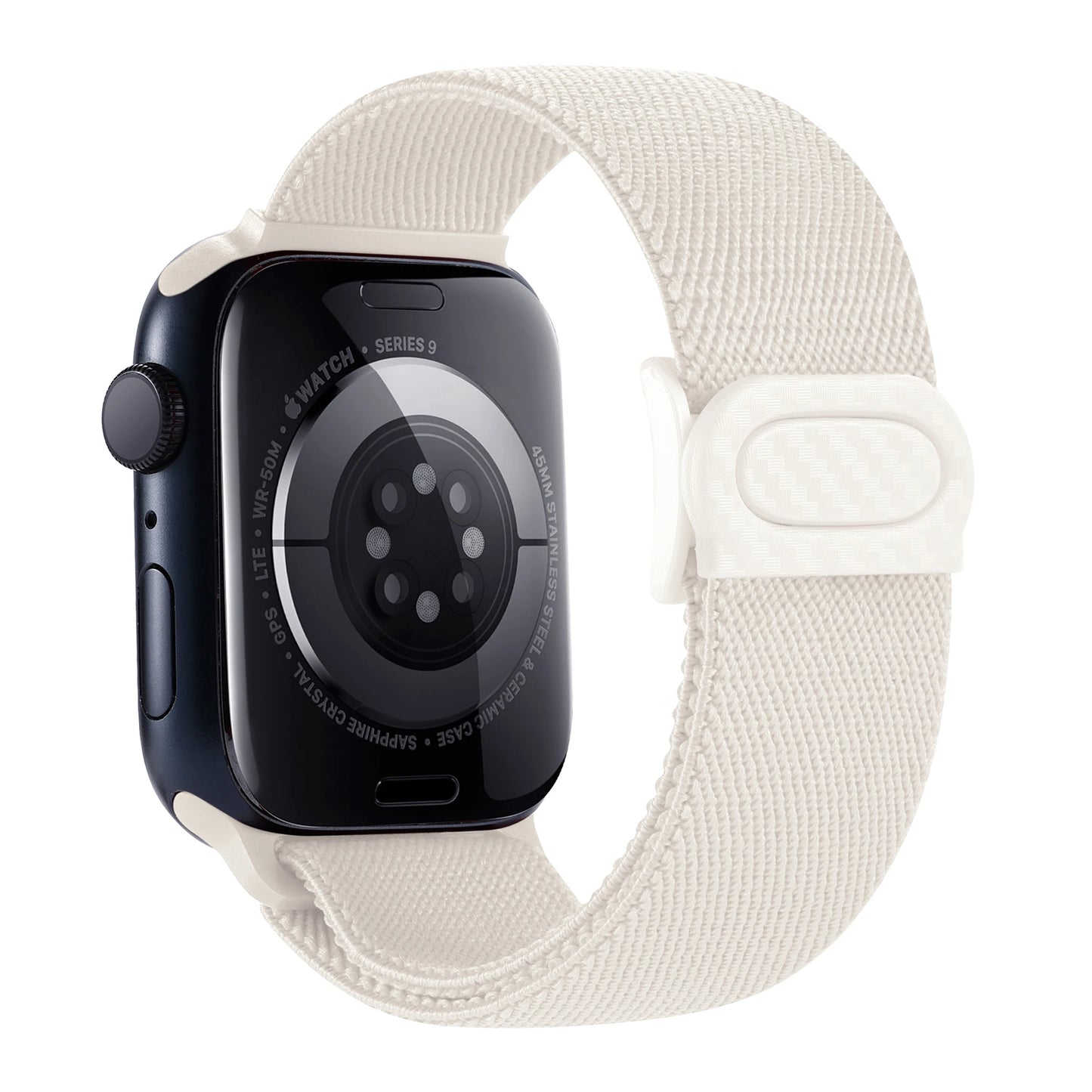 Elastic Nylon Strap for Apple Watch Ultra 3/2 & Series 11–8 SE Band