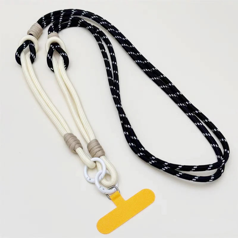 3 in 1 Crossbody Mobile Phone Hanging Rope – Neck, Wrist & Cup Strap