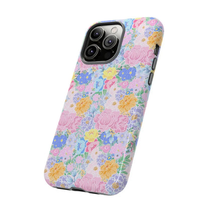 Dreamy Flower Sea Case for iPhone 17–7 Pro Max Luxury Double-Layer Cover