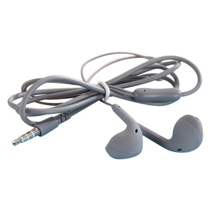 3.5mm Stereo In-Ear Headphones with Mic for Xiaomi, Huawei, Samsung, Sport